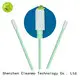 Cleanmo high quality polyester cleanroom swabs manufacturer for printers 1