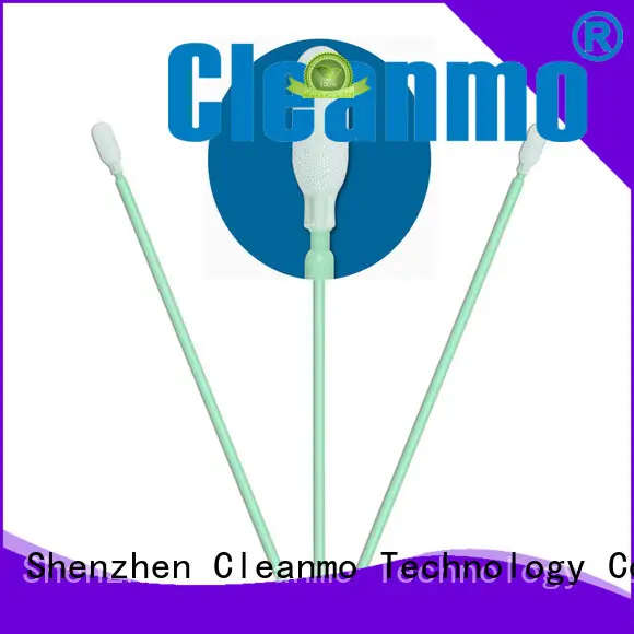 Cleanmo excellent chemical resistance dacron polyester swabs manufacturer for general purpose cleaning 1