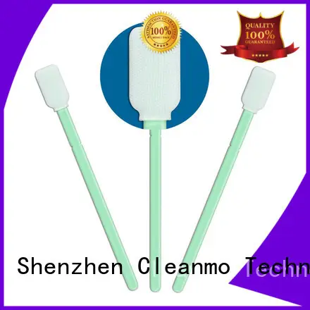 Cleanmo safe material polyester swab factory for printers 1