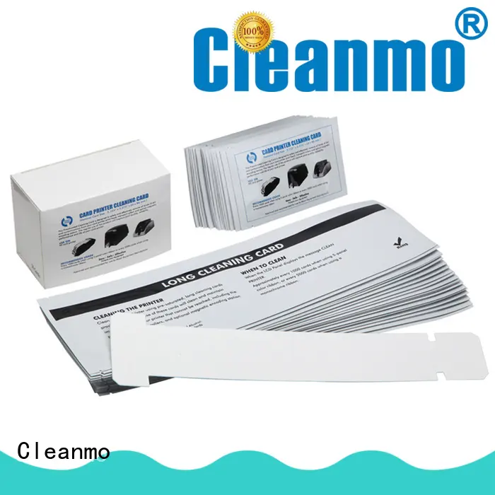 Cleanmo durable zebra printer cleaning wholesale for ID card printers 1