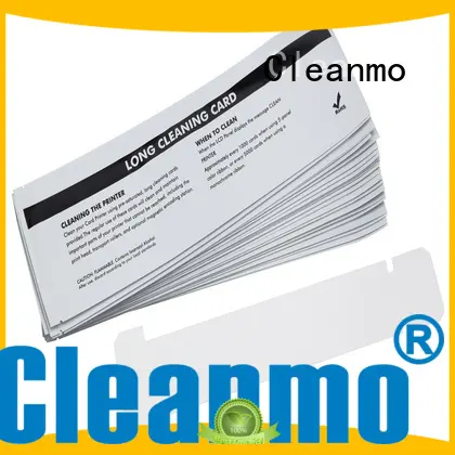 Cleanmo pvc zebra cleaning card wholesale for ID card printers 1