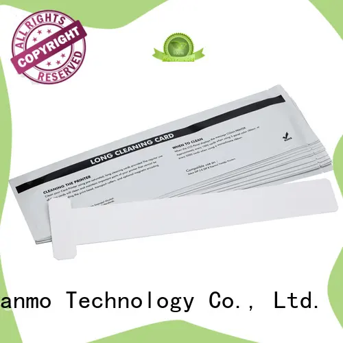 Cleanmo non woven zebra printer cleaning cards manufacturer for cleaning dirt 1