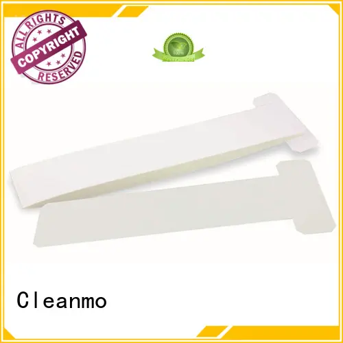 Cleanmo blending spunlace zebra cleaning card factory for cleaning dirt 1