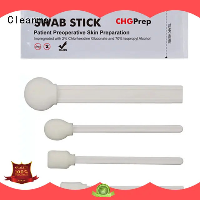 Cleanmo latex-free individual first aid stirale swabs supplier for Dialysis procedures 1
