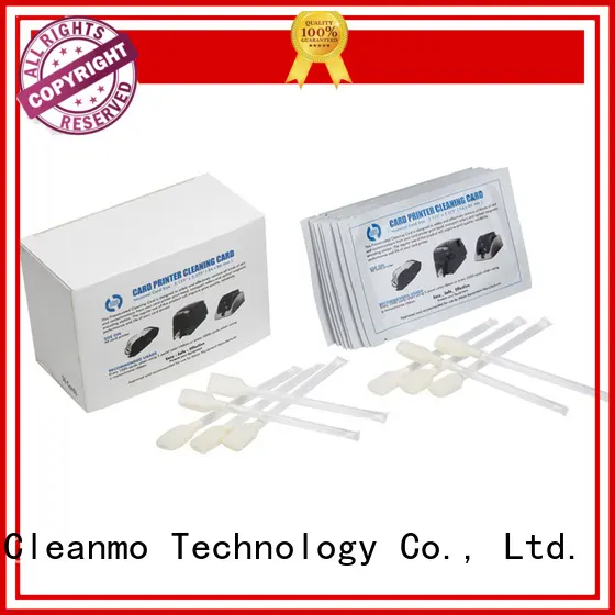 Cleanmo cost effective zebra printer cleaning wholesale for ID card printers1 1