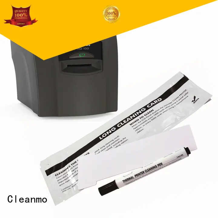 Cleanmo good quality AlphaCard Printer Cleaning Cards factory for AlphaCard PRO 100 Printer 1