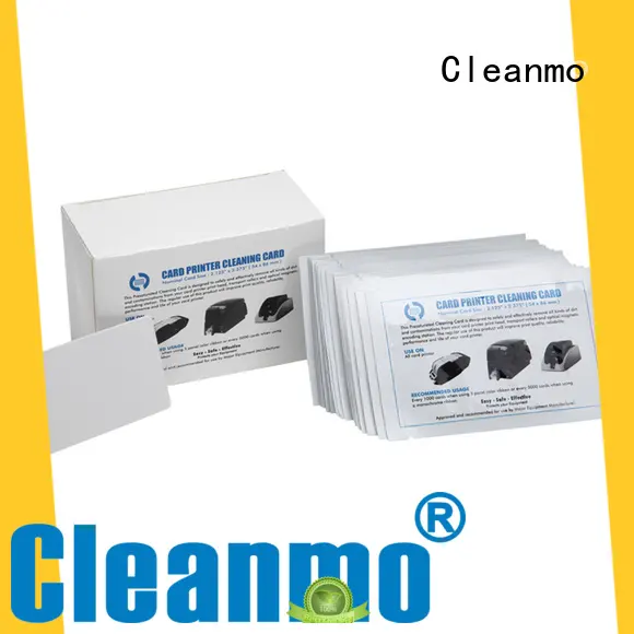 Cleanmo plastic core electronic card cleaner factory price for ATM machines 1