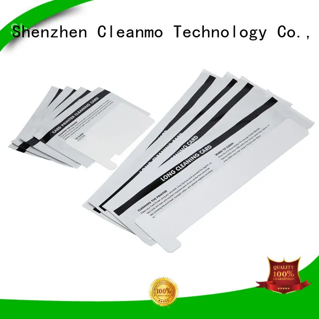disposable zebra printer cleaning cards Aluminum foil packing supplier for ID card printers 1