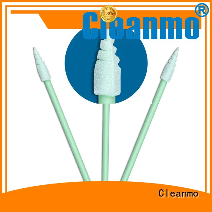 ESD-safe foam tipped swabs ESD-safe Polypropylene handle manufacturer for excess materials cleaning 1