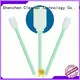 Cleanmo polypropylene handle polyester cleaning swabs manufacturer for printers 1
