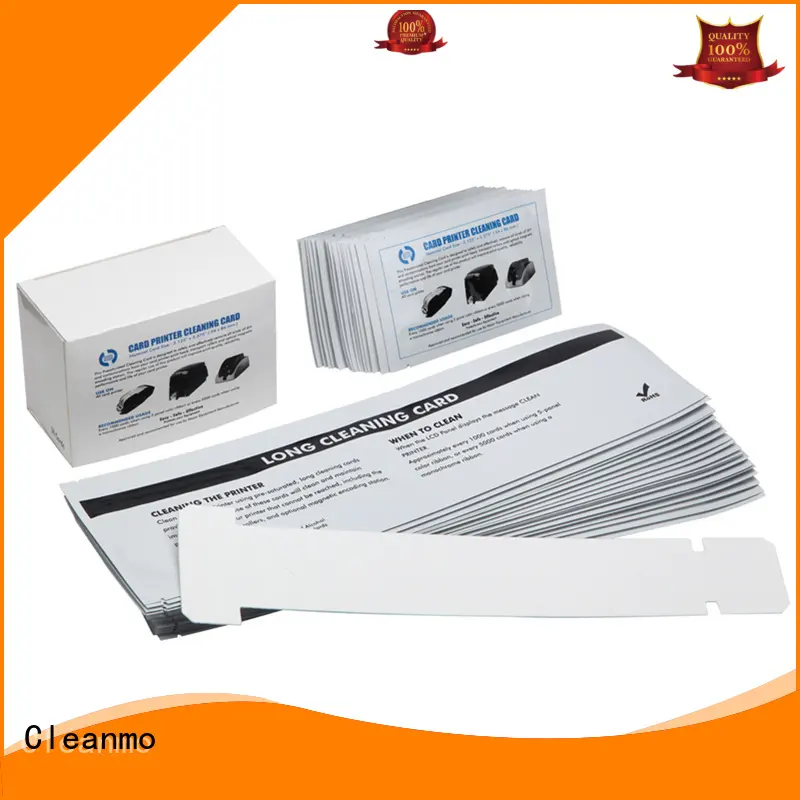 Cleanmo blending spunlace zebra cleaning card supplier for cleaning dirt 1