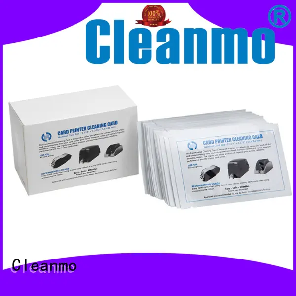 Cleanmo blending spunlace zebra printer cleaning wholesale for cleaning dirt 1