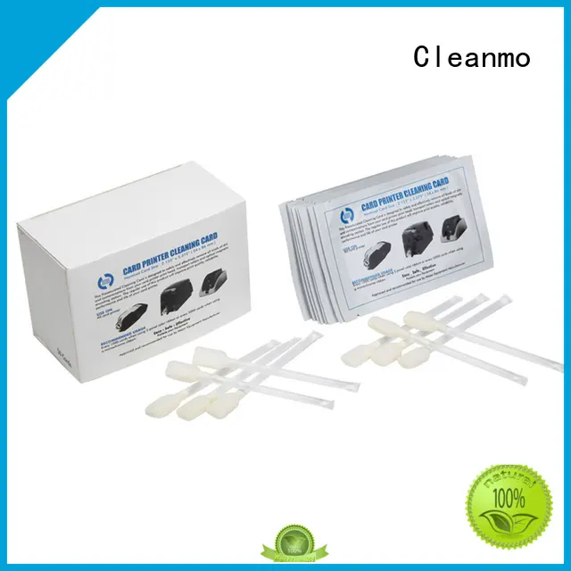 Cleanmo pvc zebra cleaning kit wholesale for Zebra P120i printer 1