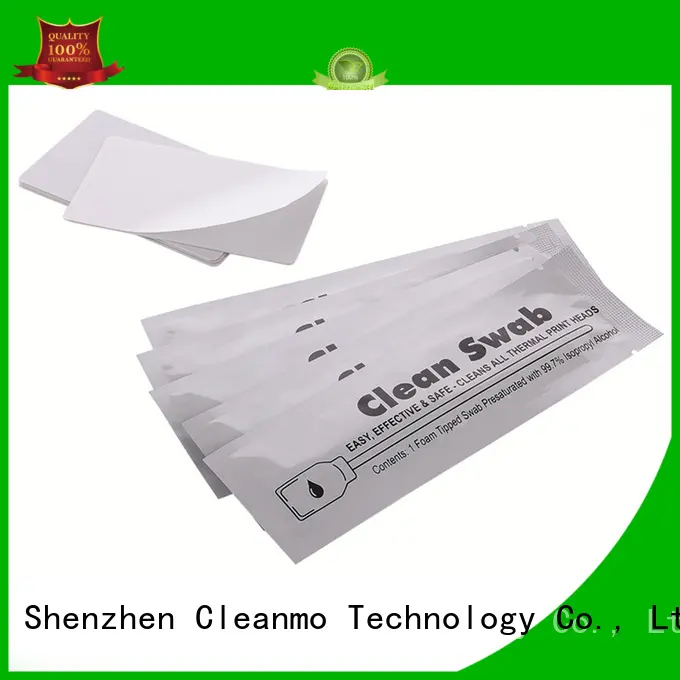 Cleanmo high quality printer cleaning supplies wholesale for Evolis printer 1