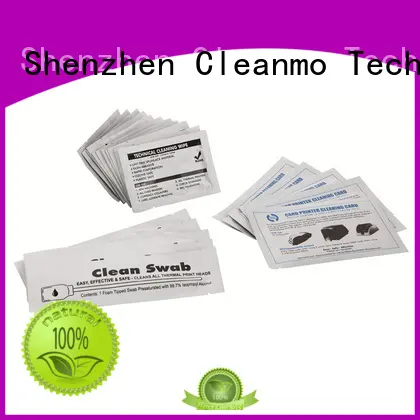 Cleanmo Electronic-grade IPA Snap Swab clean printer head manufacturer for Evolis printer1 1