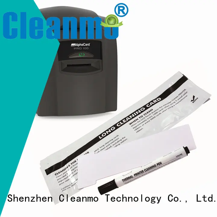 Cleanmo Non Woven AlphaCard Printhead Cleaning Pens supplier for AlphaCard PRO 100 Printer 1