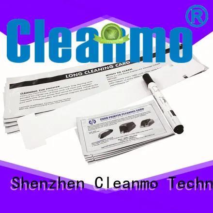 Cleanmo Non Woven Javeling cleaning cards manufacturer for J430i Printers 1