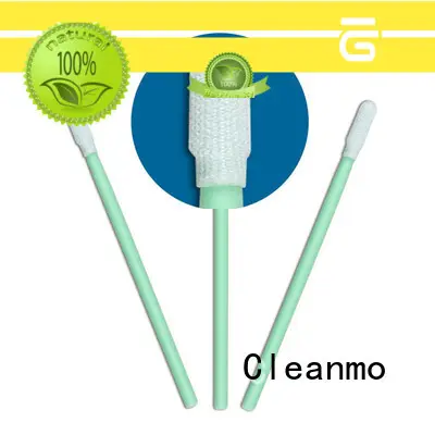 Cleanmo flexible paddle polyester tube swabs wholesale for general purpose cleaning 1