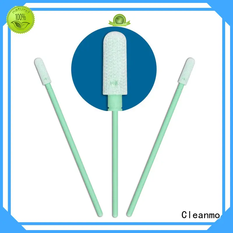 Cleanmo good quality Industrial polyester swabs wholesale for microscopes 1
