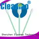 compatible knitted polyester swabs excellent chemical resistance supplier for microscopes 1