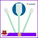 good quality fiber optic cleaning swabs double-layer knitted polyester wholesale for general purpose cleaning 1