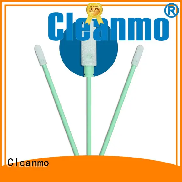 Cleanmo double layers of microfiber fabric Microfiber Industrial Swab Sticks factory price for Micro-mechanical cleaning 1