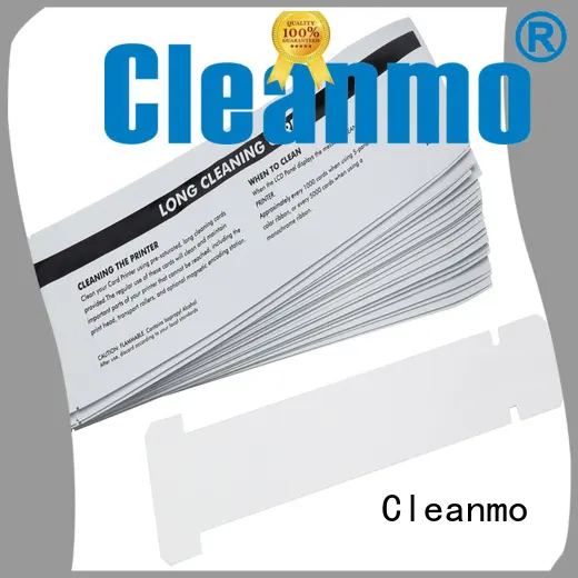 Cleanmo Aluminum foil packing zebra cleaning card manufacturer for Zebra P120i printer 1