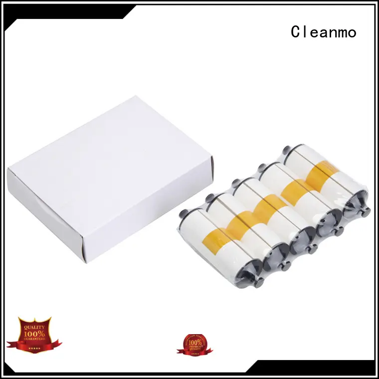 Cleanmo durable zebra cleaners supplier for ID card printers 1