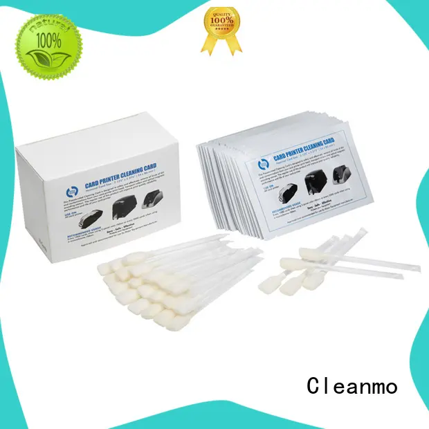 durable zebra cleaning card non woven supplier for ID card printers 1