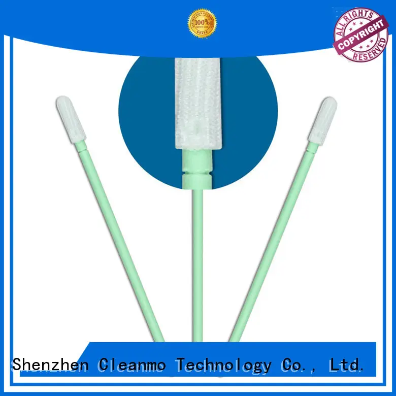 Cleanmo polypropylene handle dacron swab manufacturer for microscopes 1