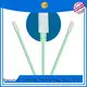 Cleanmo polypropylene handle dacron swab manufacturer for microscopes 1