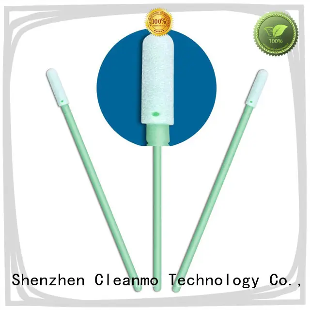 Cleanmo ESD-safe Polypropylene handle nose swabs for cold manufacturer for excess materials cleaning 1
