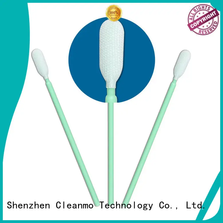 Cleanmo flexible paddle polyester swab wholesale for general purpose cleaning 1