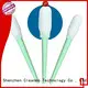Cleanmo Polyurethane Foam 6 inch sterile cotton swabs factory price for Micro-mechanical cleaning 1