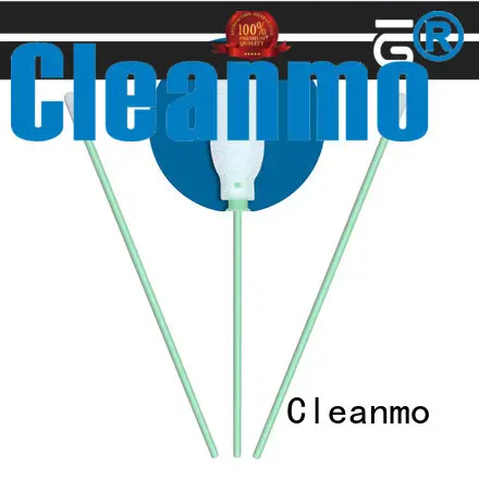 cost-effective plastic cotton swabs thermal bouded supplier for excess materials cleaning 1