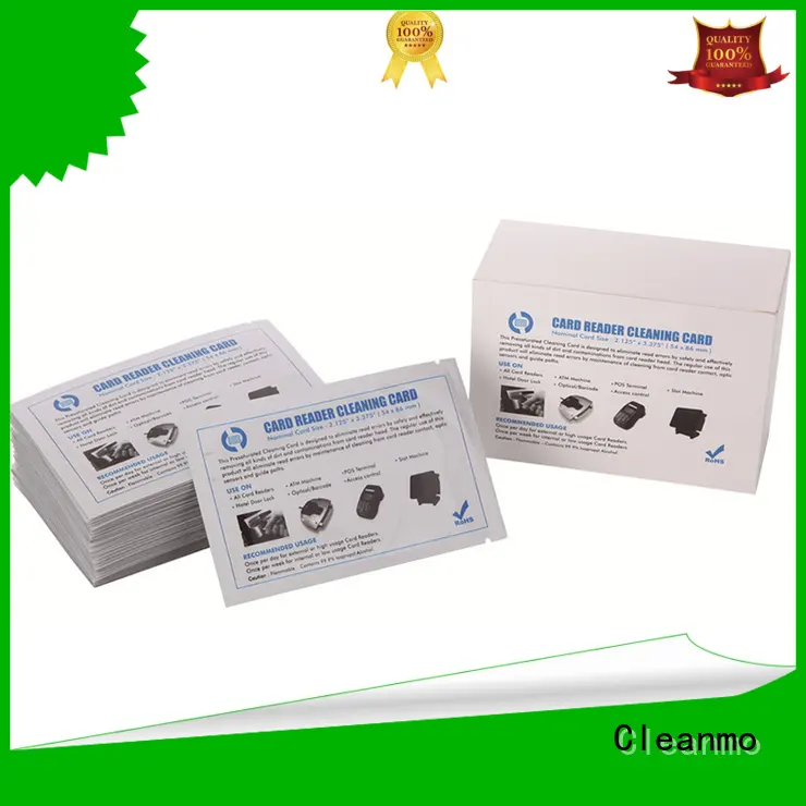 Cleanmo high quality evolis cleaning kits manufacturer for Evolis printer 1