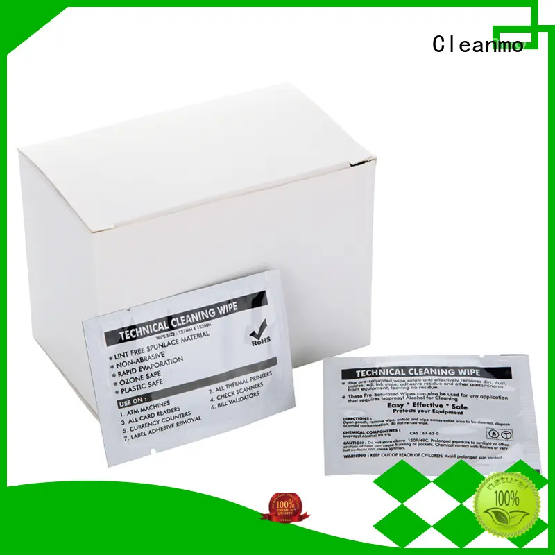 quick Evolis Cleaning cards Electronic-grade IPA Snap Swab factory price for ID card printers1 1