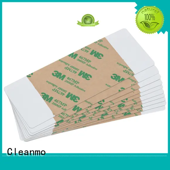 Cleanmo high tack pressure sensitive adhesive printer cleaning solution factory for ImageCard Select 1