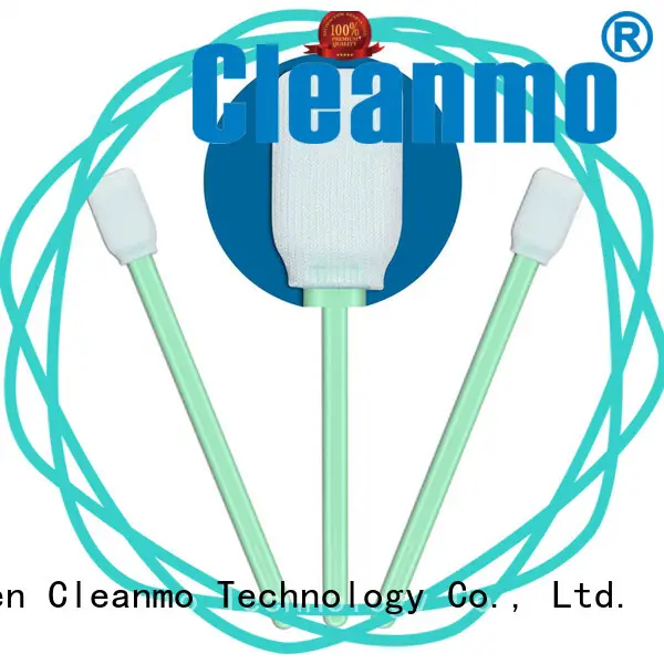 Cleanmo high quality Industrial polyester swabs manufacturer for microscopes 1
