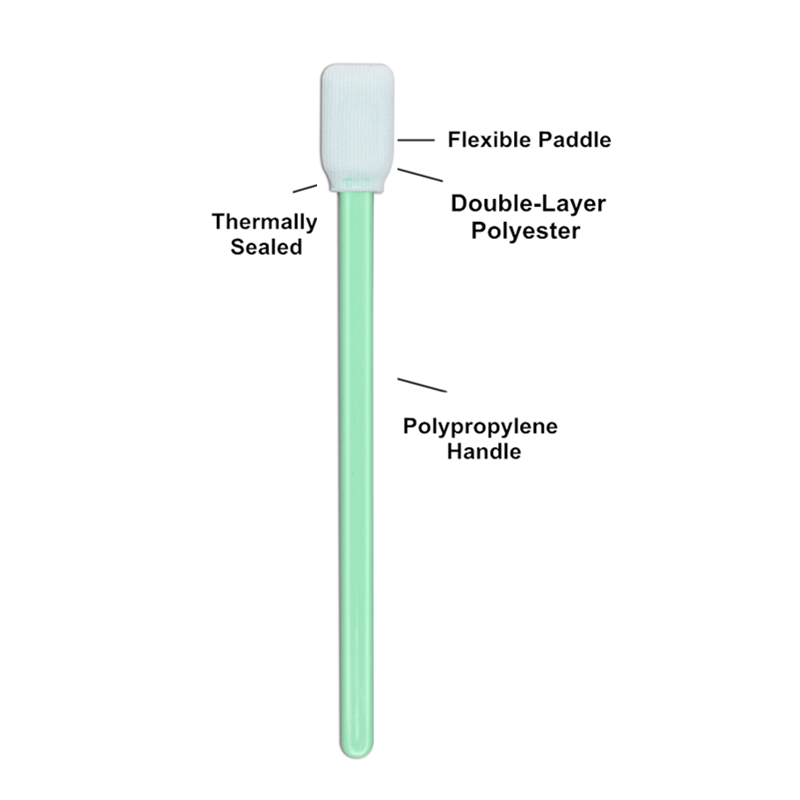 Cleanmo high quality Industrial polyester swabs manufacturer for microscopes 11