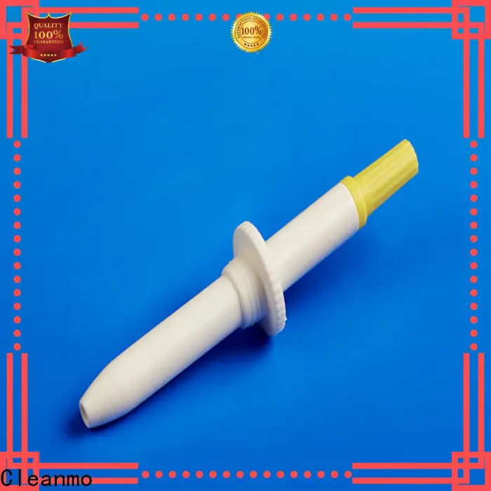 Cleanmo frosted tail of swab handle dna swab test supplier for hospital 1