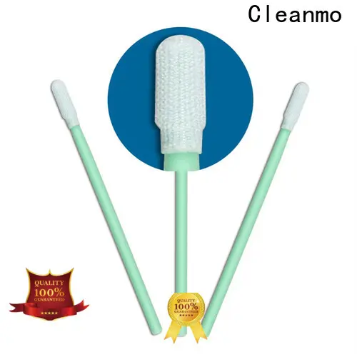 Cleanmo safe material knitted polyester swabs factory for printers 1