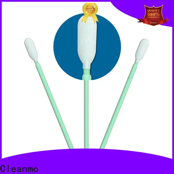 high quality polyester cleaning swabs flexible paddle supplier for microscopes 1
