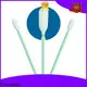 high quality polyester cleaning swabs flexible paddle supplier for microscopes 1