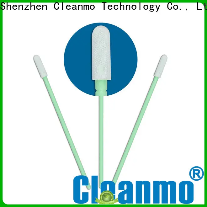 Cleanmo excellent chemical resistance optic cleaning swabs supplier for Micro-mechanical cleaning 1
