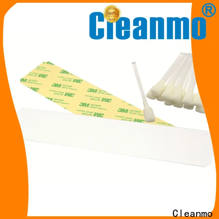 durable zebra printer cleaning cards blending spunlace factory for cleaning dirt 1