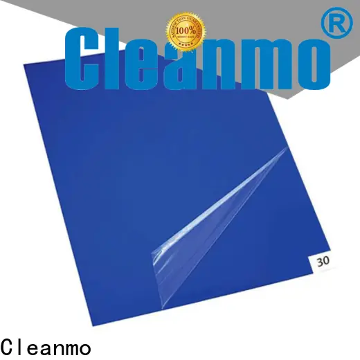 Cleanmo safe material cleanroom tacky mat wholesale for cleanroom entrances 1