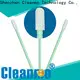 safe material polypropylene polyester swab excellent chemical resistance manufacturer for optical sensors 1