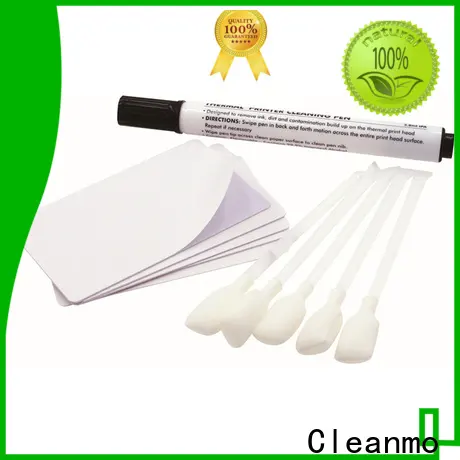 Cleanmo effective magic bullet printer cleaner manufacturer for PR5360LE TeamNisca ID Card Printers 1