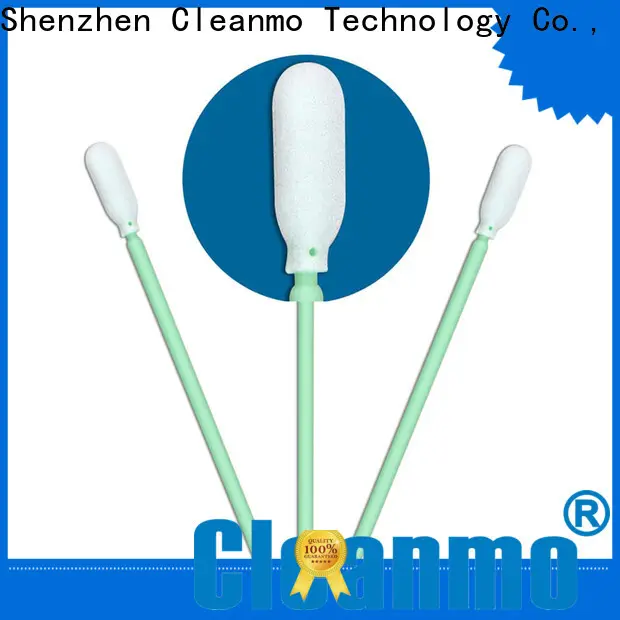 Cleanmo small ropund head puritan swabs manufacturer for Micro-mechanical cleaning 1